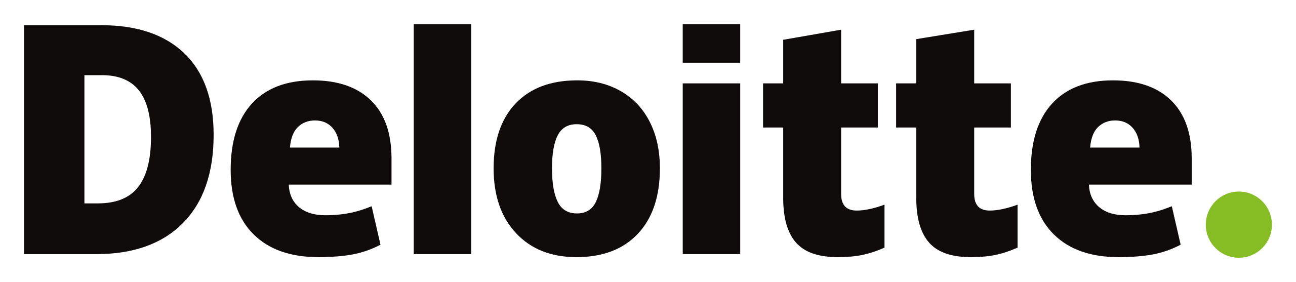 Logo for Deloitte